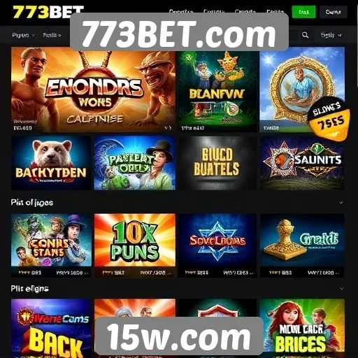773BET.com inova com novas opções de jogos
